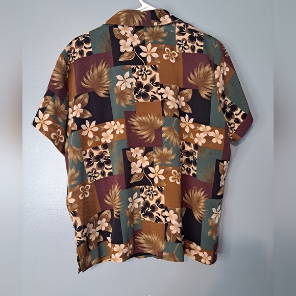 🌈Notations button-down blouse. Size XL - Picture 4 of 5